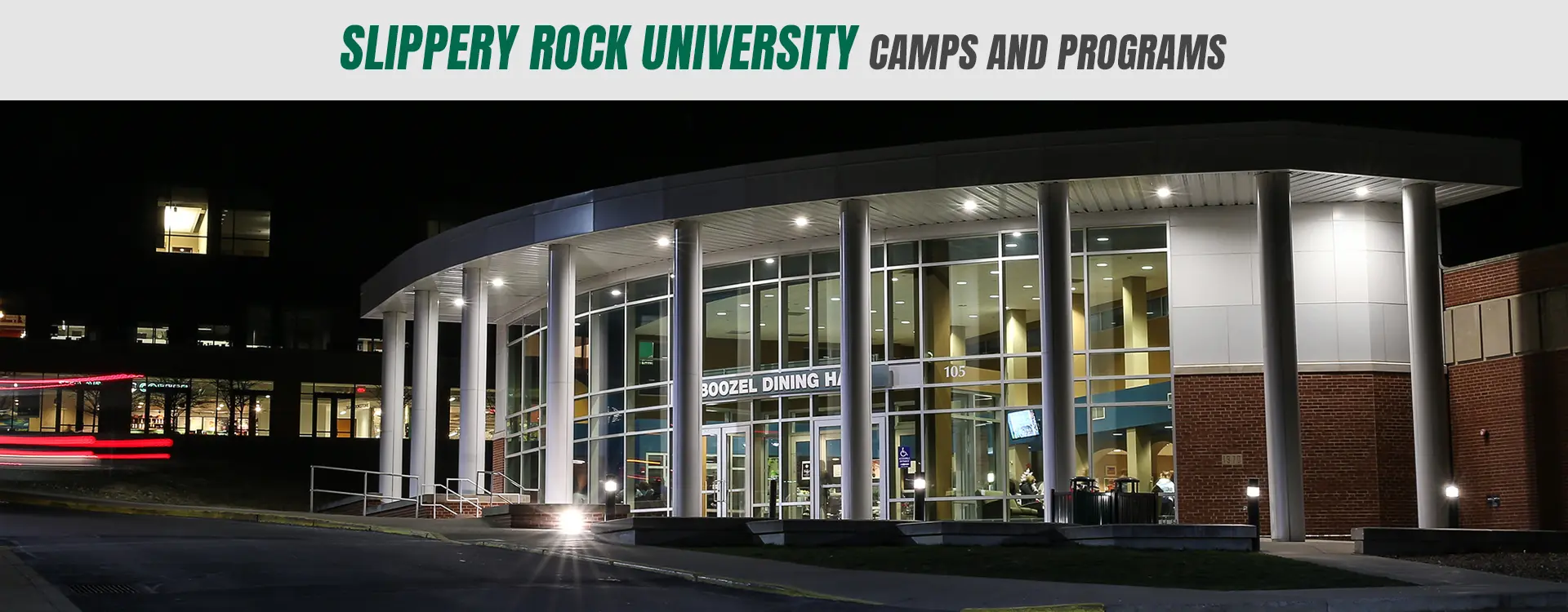 Slippery Rock University Camps and Programs 